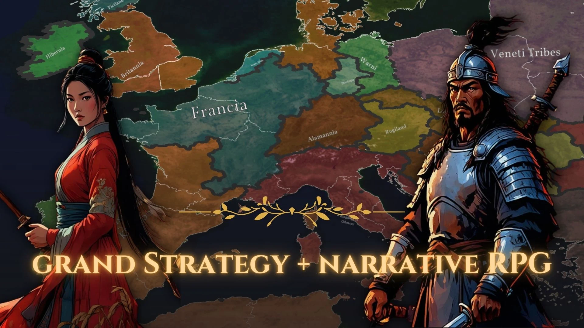 Clovis Medieval Grand Strategy screenshot